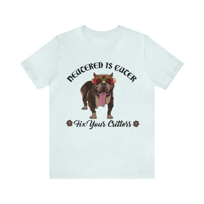 Neutered Is Cuter T-Shirt (Assorted Colors)