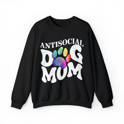 Anti social Dog Mom Sweatshirt (assorted colors)