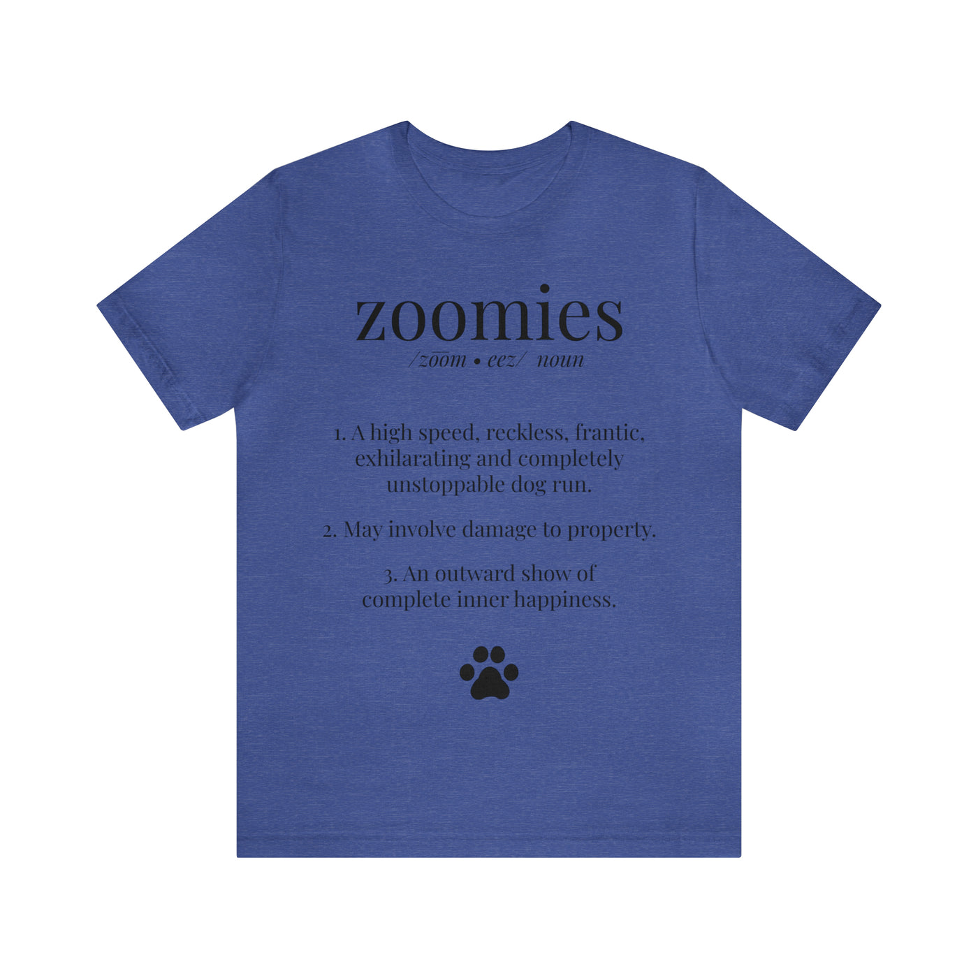 Zoomies T-Shirt (Assorted Colors)