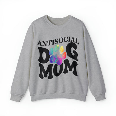 Anti social Dog Mom Sweatshirt (assorted colors)