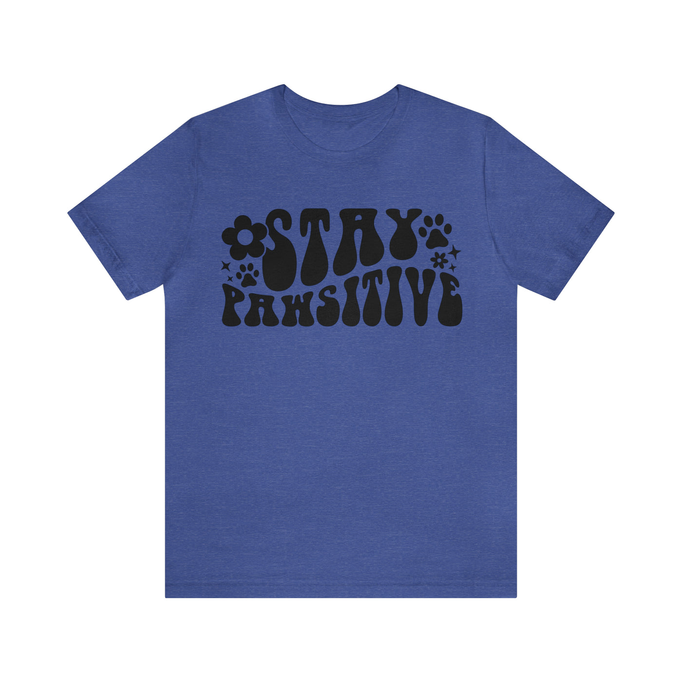 Stay Pawsitive Retro (Assorted Colors)