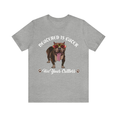 Neutered Is Cuter T-Shirt (Assorted Colors)