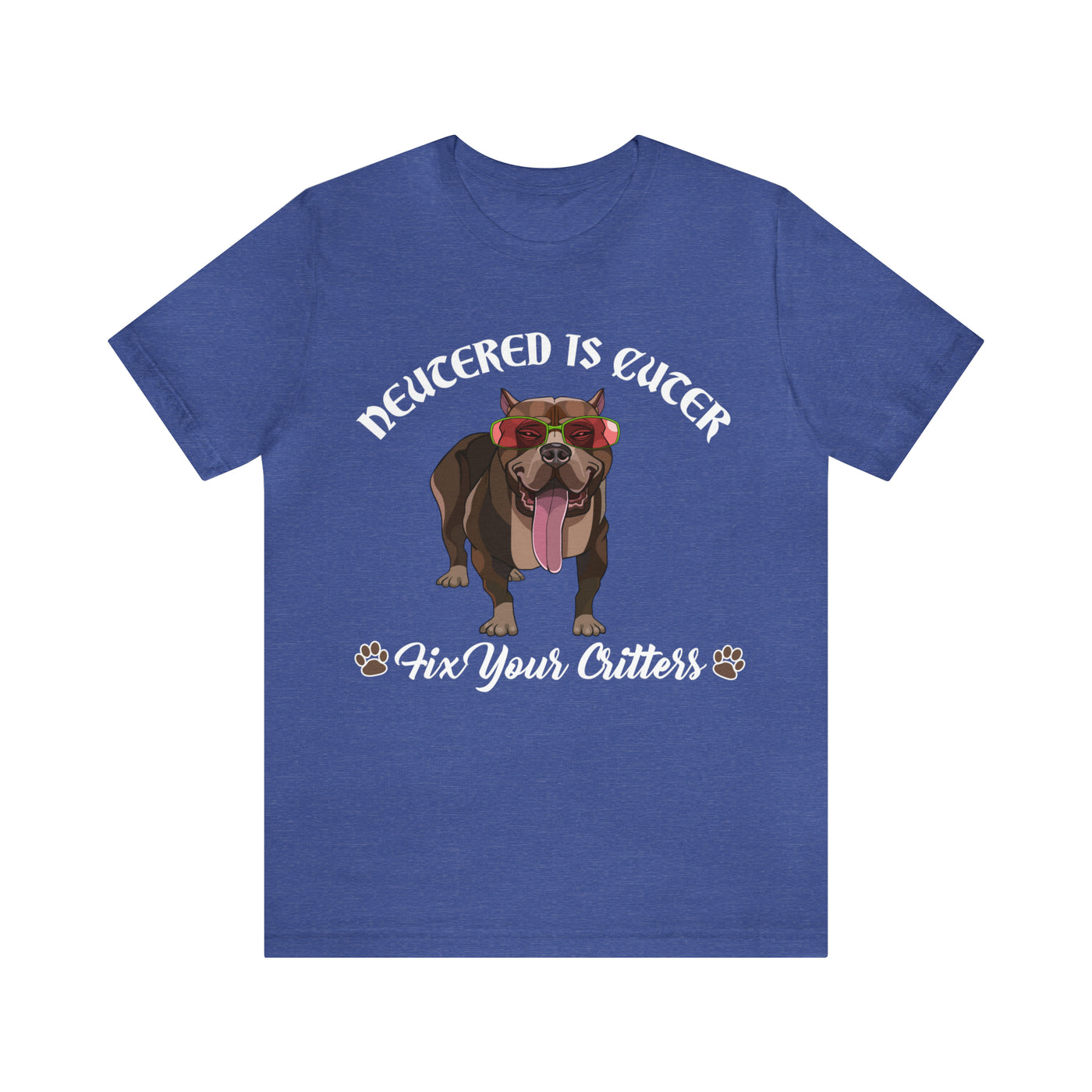 Neutered Is Cuter T-Shirt (Assorted Colors)