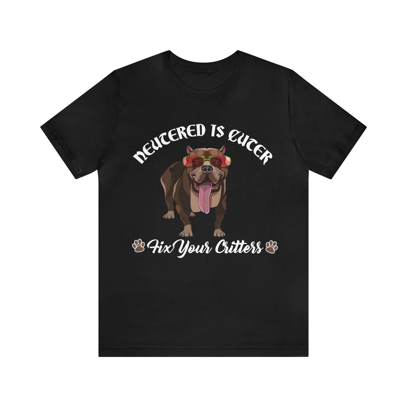 Neutered Is Cuter T-Shirt (Assorted Colors)