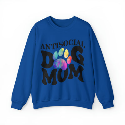 Anti social Dog Mom Sweatshirt (assorted colors)