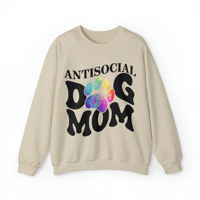 Anti social Dog Mom Sweatshirt (assorted colors)