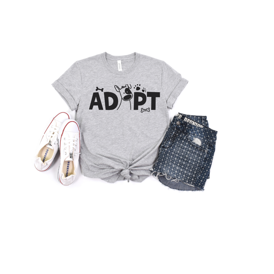 Adopt T-Shirt (Assorted Colors)