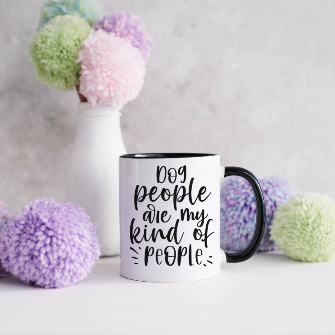 Dog People Are My Kind Of People Mug