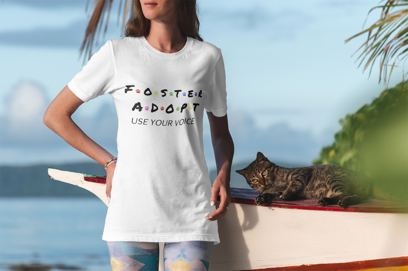 Foster Adopt T-Shirt (Assorted Colors)