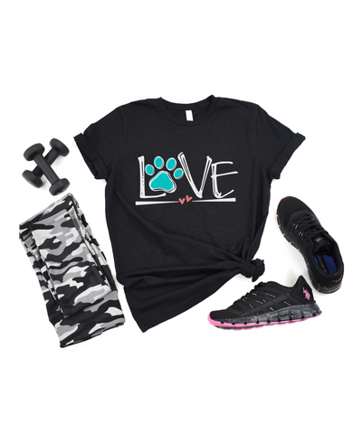 Love T-Shirt, Assorted Colors