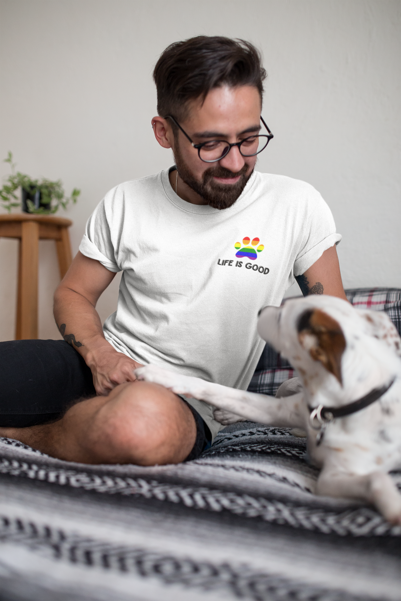 Rainbow Dog T-Shirt