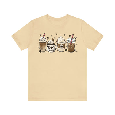 Coffee And Dogs T-Shirt, Assorted Colors