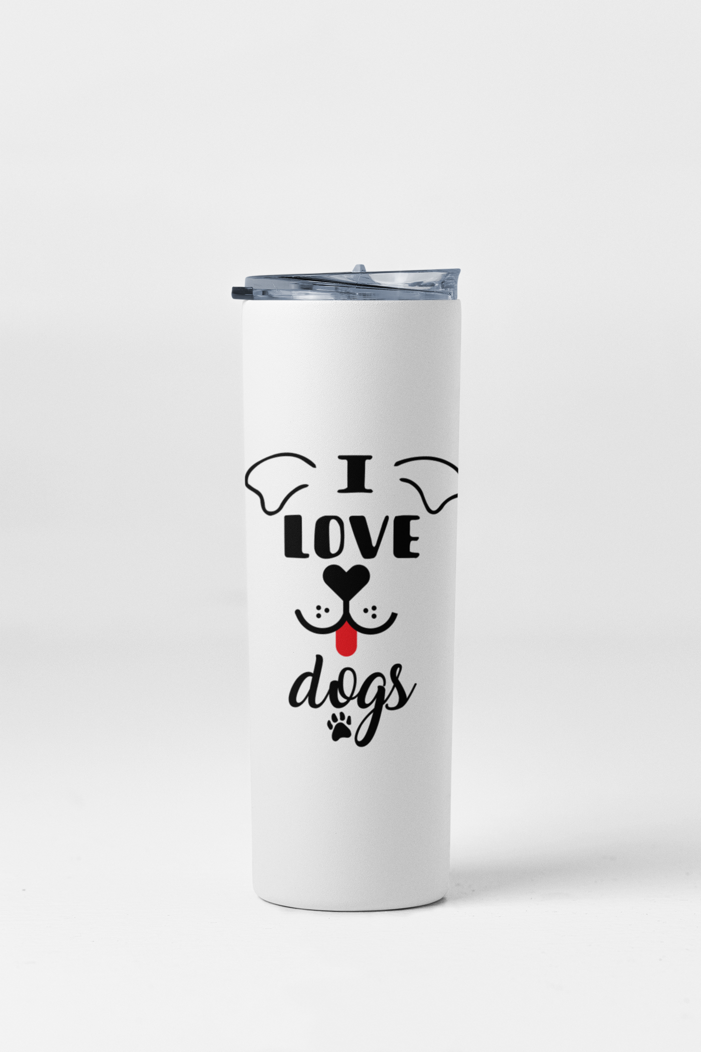 I Love Dogs Tumbler