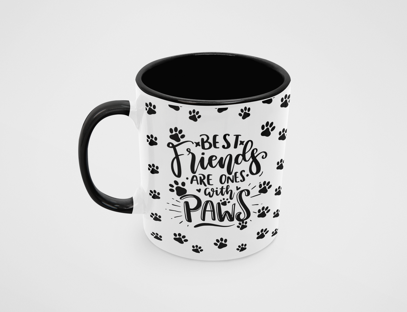 Best Friends Are The Ones With Paws Mug