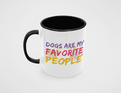 Dogs Are My Favorite Coffee Mug