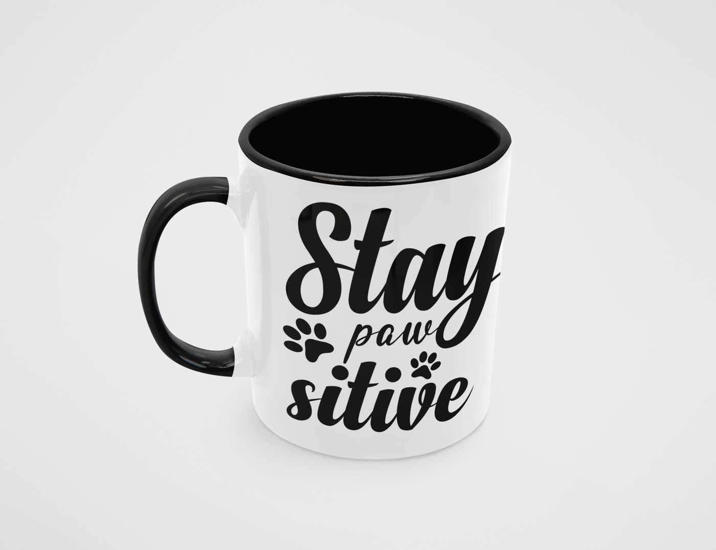 Stay PawsitiveCoffee Mug